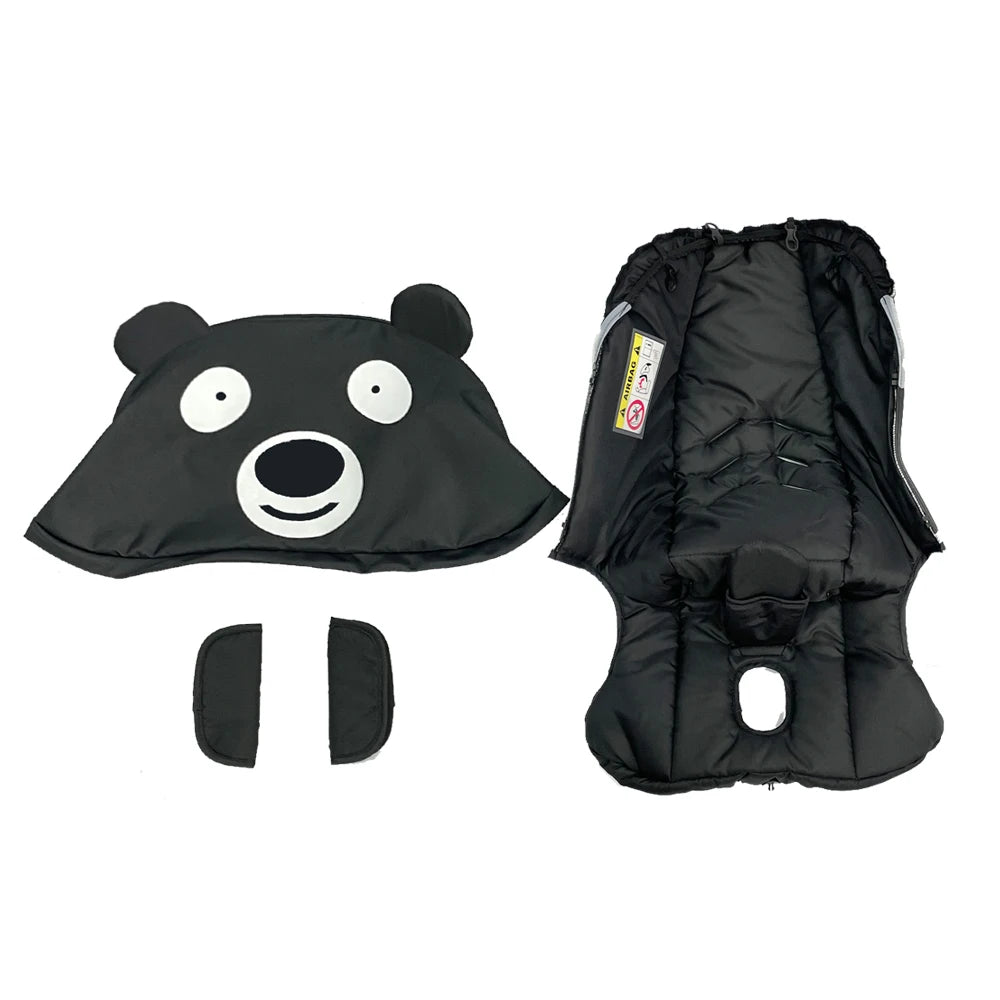Stroller Accessories Kit — Seat Cushion, Canopy Sunshade & Change Kit for Doona & FooFoo Car Seat Strollers