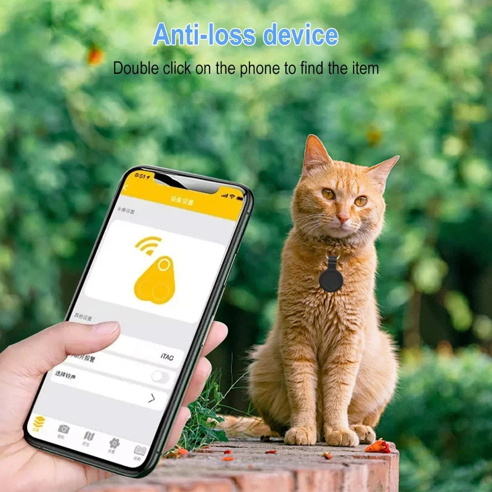Mini Bluetooth GPS Tracker Tag for Kids, Pets & Keys
