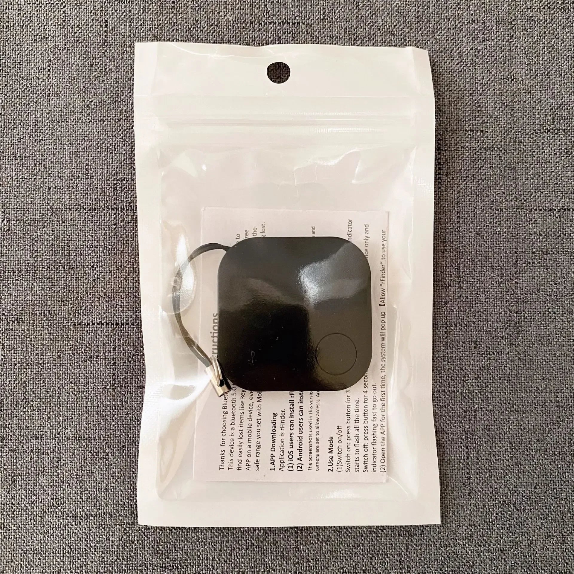 Mini Bluetooth Pet Tracker with Built-In Speaker - AirTag-Style Finder
