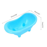 Small Pet Sand Bath Tub — Anti-Skid Base for Hamsters & Mice