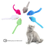 Plush Mini Mouse Cat Toys for Indoor Cats — Fun Playing Toys & Christmas Gift for Cats