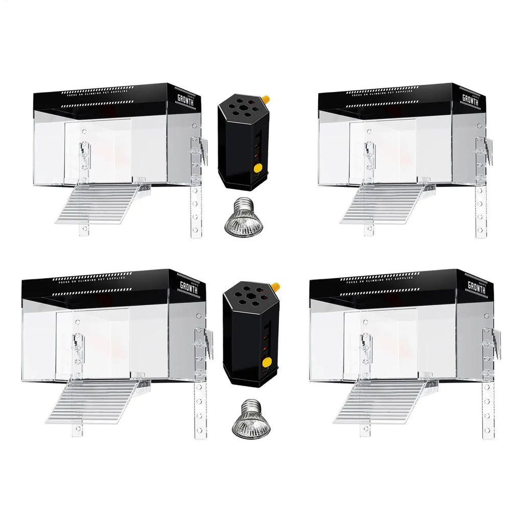 Over-Tank Turtle Basking Platform — Anti-Slip Ramp & 360° Viewing Dock