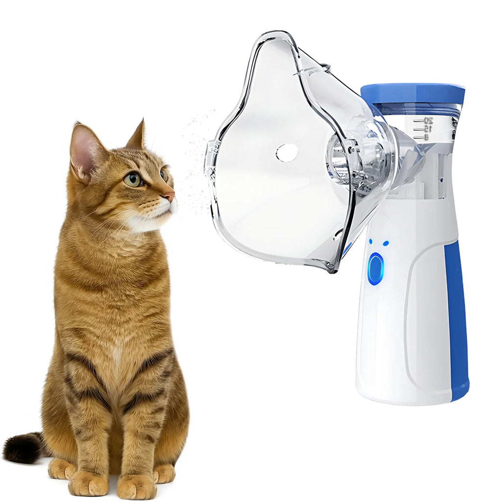Pet Asthma Inhaler & Nebulizer for Respiratory Relief
