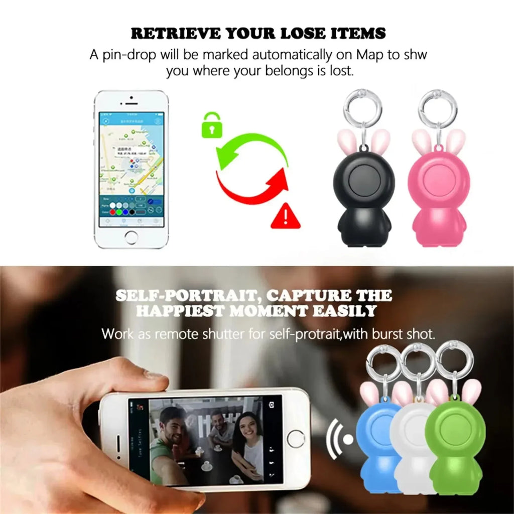 Mini Smart Bluetooth GPS Tracker - Real-Time Finder for Pets & Kids