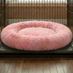 Calming Pet Bed with Extra-Soft Filling, Available in 9 Colors