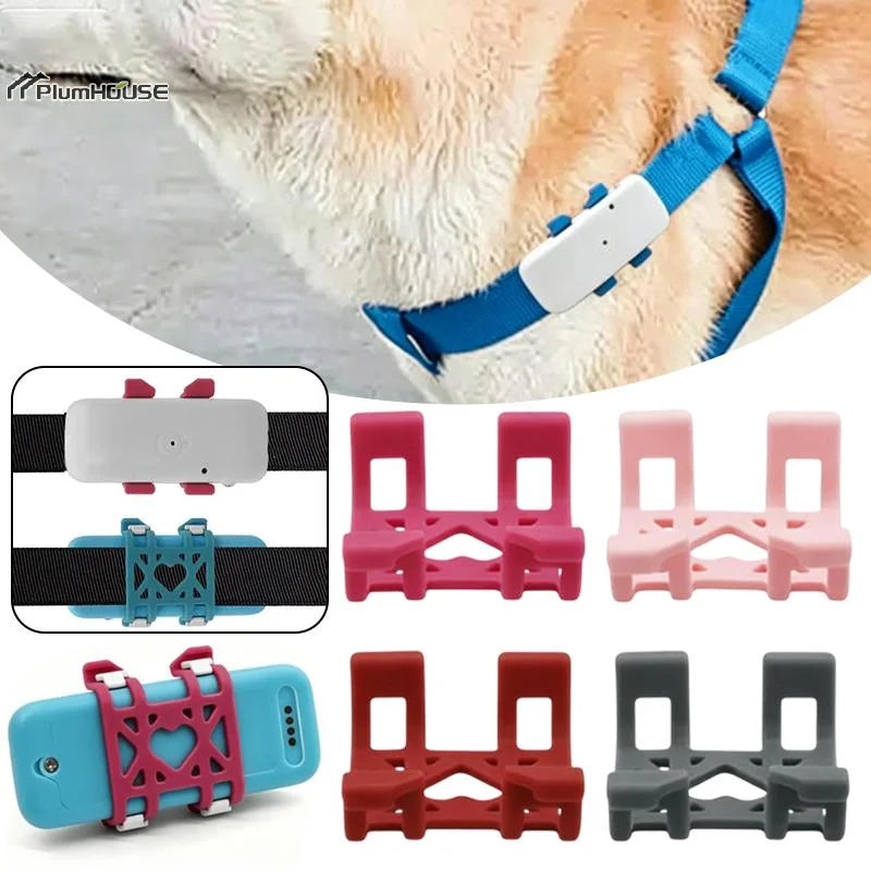 Mini Silicone GPS Tracker Clip with Anti-Slip Protective Sleeve for Cats & Dogs (TK911SA)