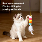 Automatic Retractable Cat Teaser — Electric Hanging Swing Toy
