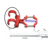 Portable Double Metal Electric Scooter Hooks Bike Shelf Tube Storage Hanger Buckle for Ebikes Helmet Rack