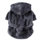 Hooded Dog Bathrobe Pajama — Quick-Drying, Adjustable, S–XL