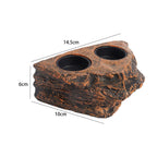 Magnetic Reptile Feeding Dish — Wall-Mount Food & Water Bowl for Geckos & Lizards