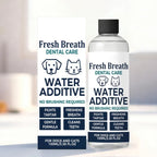 No-Brushing Pet Dental Water Additive — Fresh Breath & Tartar Control, 100ml
