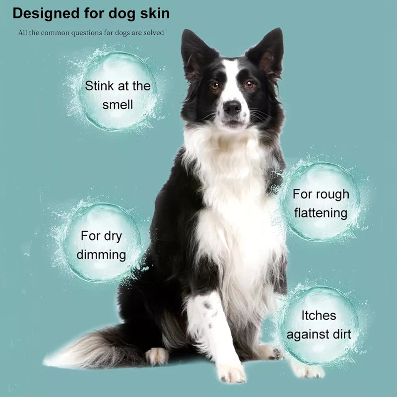 Anti-Flea Pet Shampoo for Dogs and Cats (Itch Relief, 500ml)