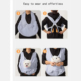 Portable Pet Chest Backpack (Outdoor, Travel, Cats & Dogs)