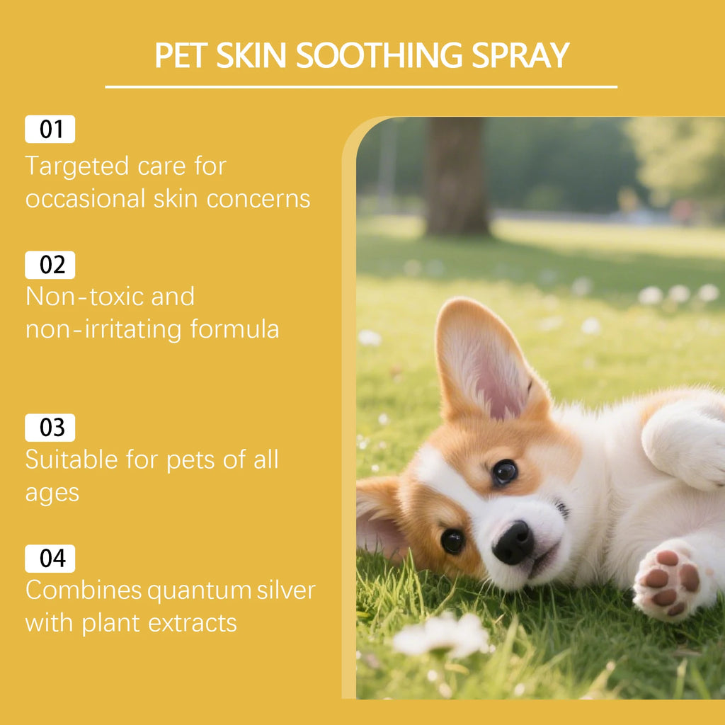 Pet Skin Care Spray — Gentle Cleansing Care for Cats & Dogs