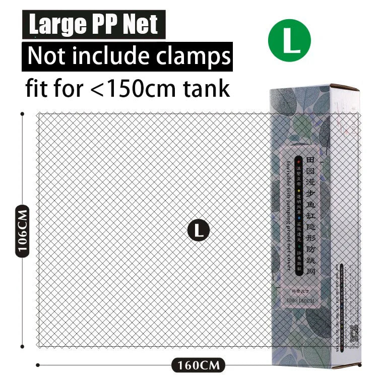Aquarium Anti-Jump Net Cover Clamp Holder Clips