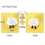Catnip Squeaky Plush Cat Toy — Food-Shaped Design with Built-In Bell