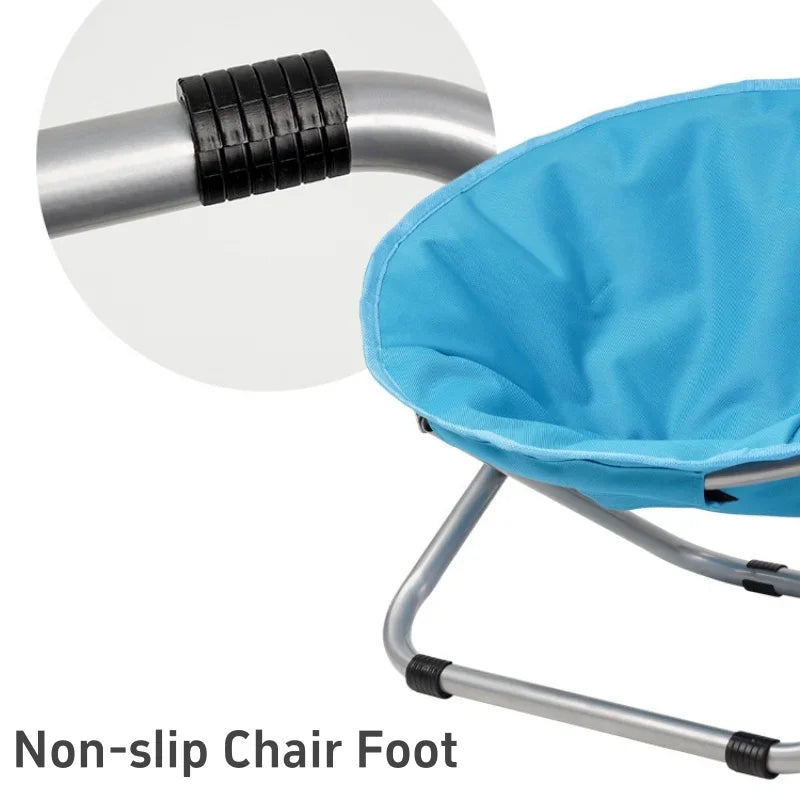 Portable Foldable Pet Moon Chair for Outdoor Camping