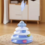 3-Layer Spinning Turntable Cat Toy
