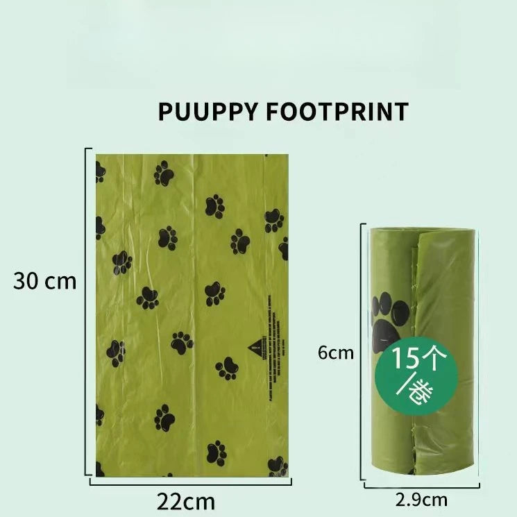 Eco-Friendly Poop Bag Dispenser (Hanging Buckle, Biodegradable)