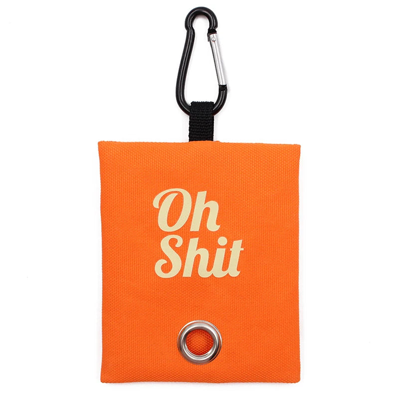 Canvas Dog Poop Bag Dispenser (Waste Bag Holder Set)