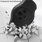 JUSTLAN IPX8 Waterproof AirTag Case for Cats & Dogs - Anti-Loss Collar GPS Tracker Shell