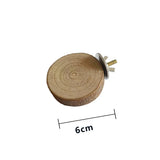 Natural Pine Chew Toys — Wooden Molar Toys for Small Pets