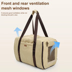 Mesh Dog Purse Carrier (Breathable, Comfortable Strap, Small Dogs)