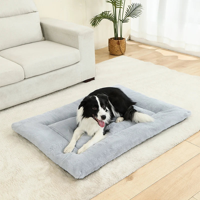 Cotton Plush Dog Bed Mat
