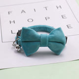 Breakaway Christmas Cat Collar with Bow Tie & Bell (Plaid)