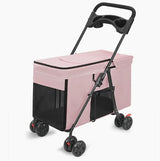 Multifunctional Foldable Pet Stroller for Medium and Large Dogs, Portable Large Dog Carrier for Outdoor Travel