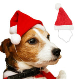 Christmas Santa Hat Cosplay Costume 50-Pack (Pet Ornament)