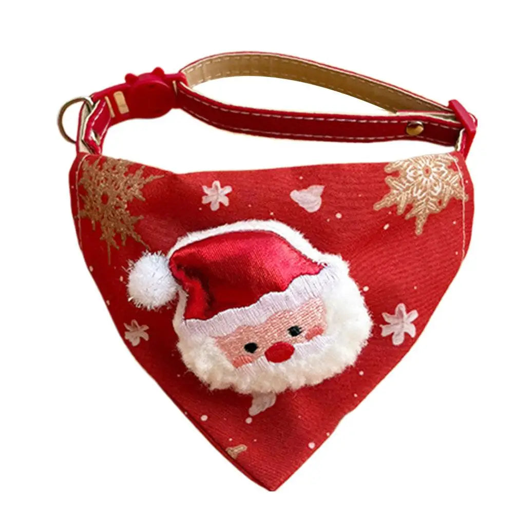Christmas Pet Bandana Scarf
