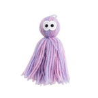 Wool Octopus Plush Cat Toy — Bite-Resistant Self-Righting Kitten Play Ball
