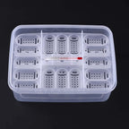 Reptile Egg Incubator Tray — 16-Grid Hatching Case for Lizard & Snake Eggs
