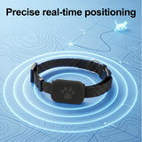 Waterproof GPS Collar Tracker with Apple Find My - Real-Time, Global