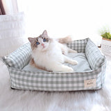Sofa-Style Pet Kennel Bed