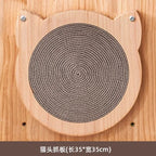 Wall-Mounted Cat Climbing Shelf & Hammock