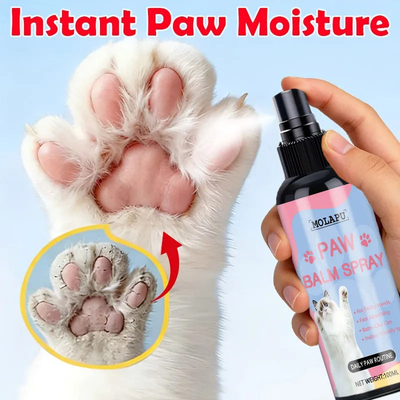 Instant Paw Moisturizing Spray — Plant-Based Crack Care for Dogs & Cats
