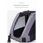 Lightweight Foldable Pet Stroller for Multiple Pets — Portable Durable Cat & Dog Travel Carrier