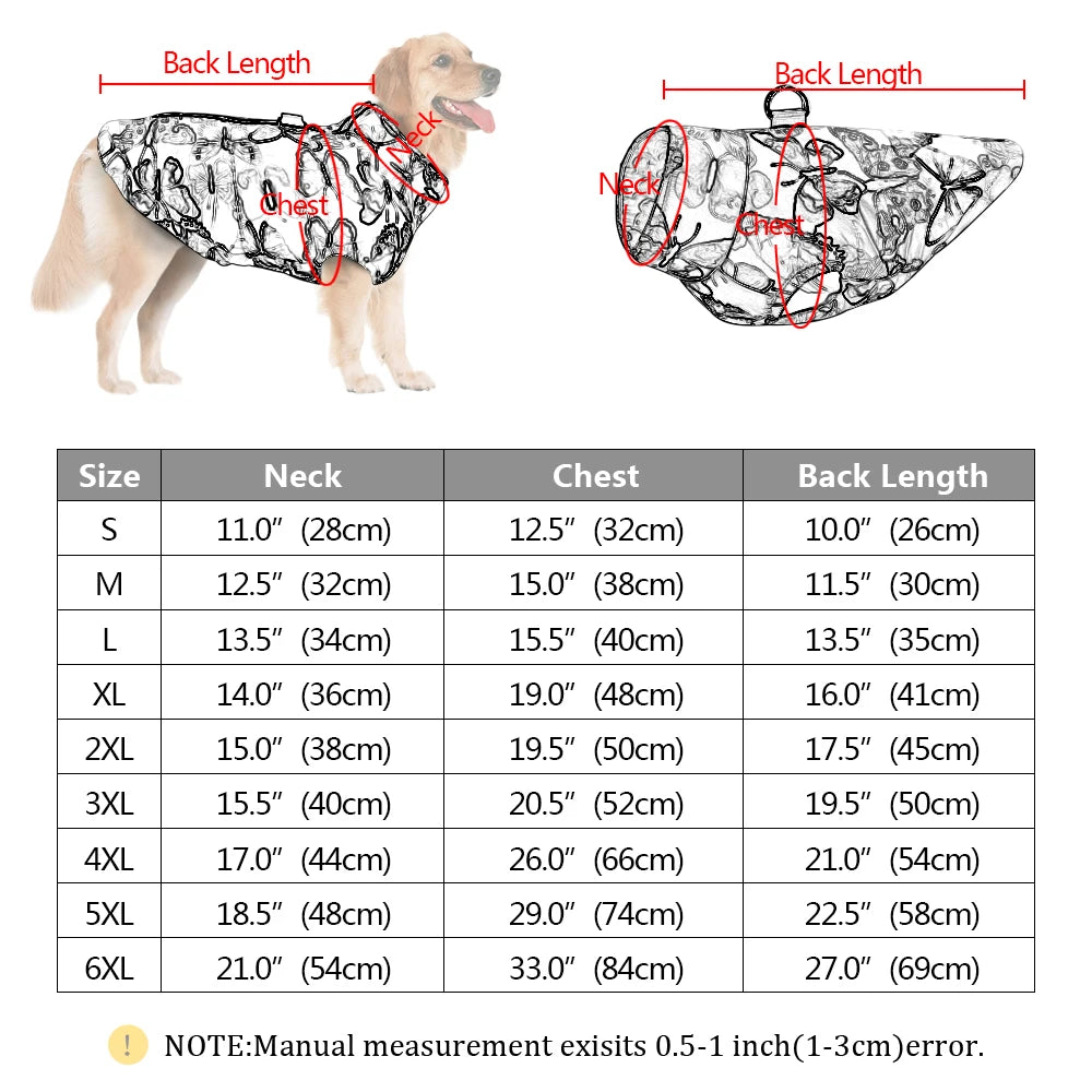 Waterproof Winter Dog Jacket