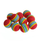 Colorful Latex Chew Balls for Pets (10-Pack)