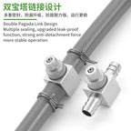Aquarium Air Pump One-Way Check Valves (2-Pack, Anti-Backflow)