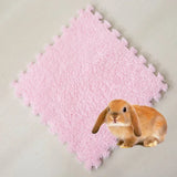 Spliceable Fleece Cage Liner Set — Washable Waterproof Bedding Mats