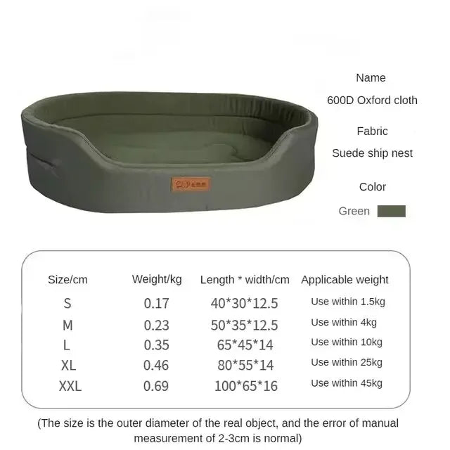 Plush Sofa Pet Bed