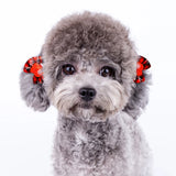 Winter Christmas Puppy Bows (10, 20 or 30 Piece Pack)