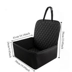 Scratch-Proof Dog Car Seat Cover (Non-Slip, Waterproof)