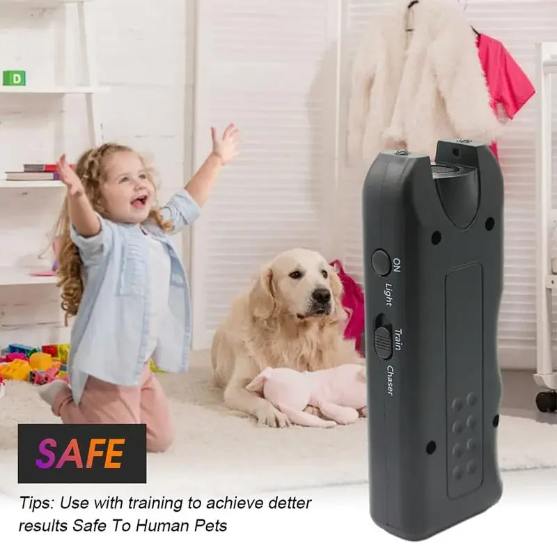 3-in-1 Ultrasonic Dog Deterrent