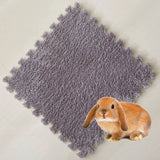 Spliceable Fleece Cage Liner Set — Washable Waterproof Bedding Mats