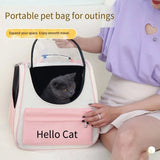 Backpack for Cats and Dogs, Portable Pet Bag for Outdoor Use, Large Capacity Space Cabin, Carrying Cat and Dog Box, Outdoor Bag