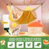 Plush Hanging Hammock — Double-Layer Warm Bed for Small Pets